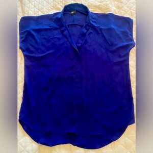 Mossimo Navy Blouse. Size L